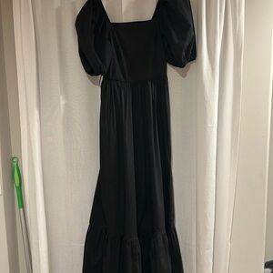 Express Black Long Sleeve Dress